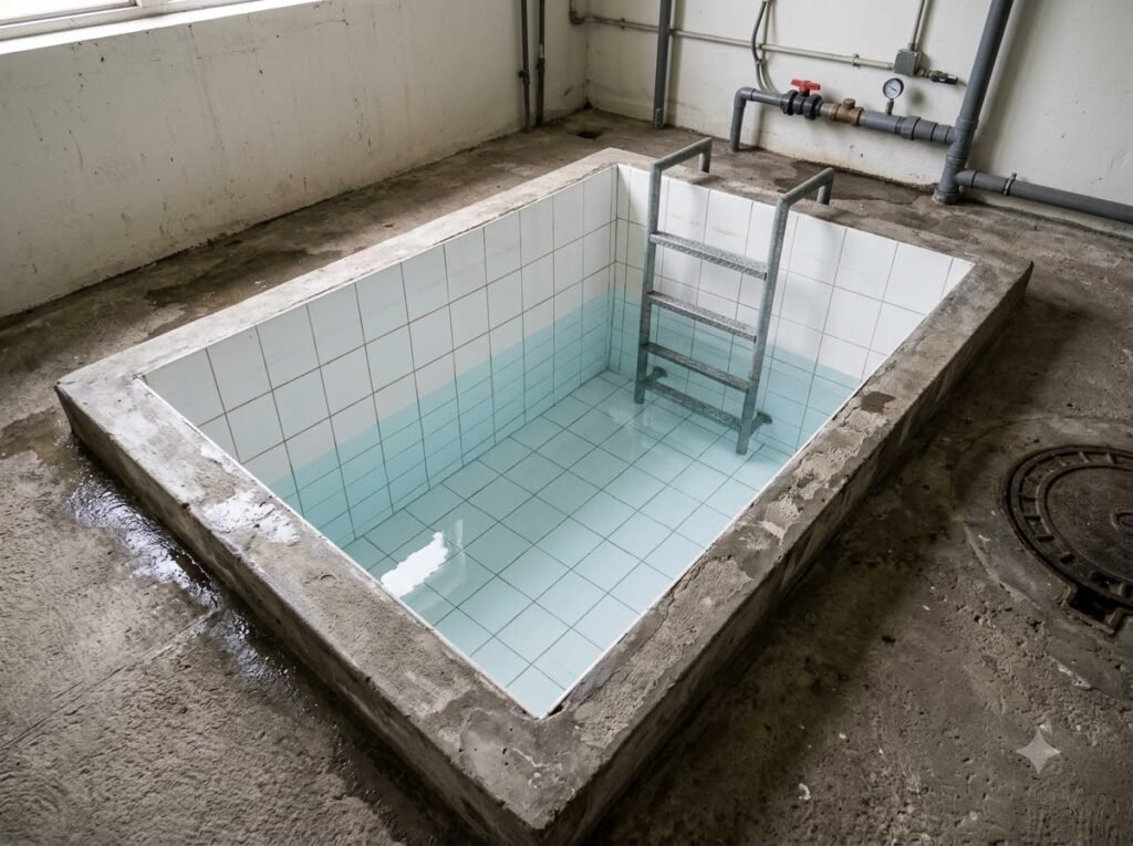underground water tank white tiles 20260926162945